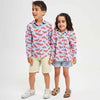 <span class="grassetto"> CAMICIA </span> Maniche a Palloncino Granchi Girl